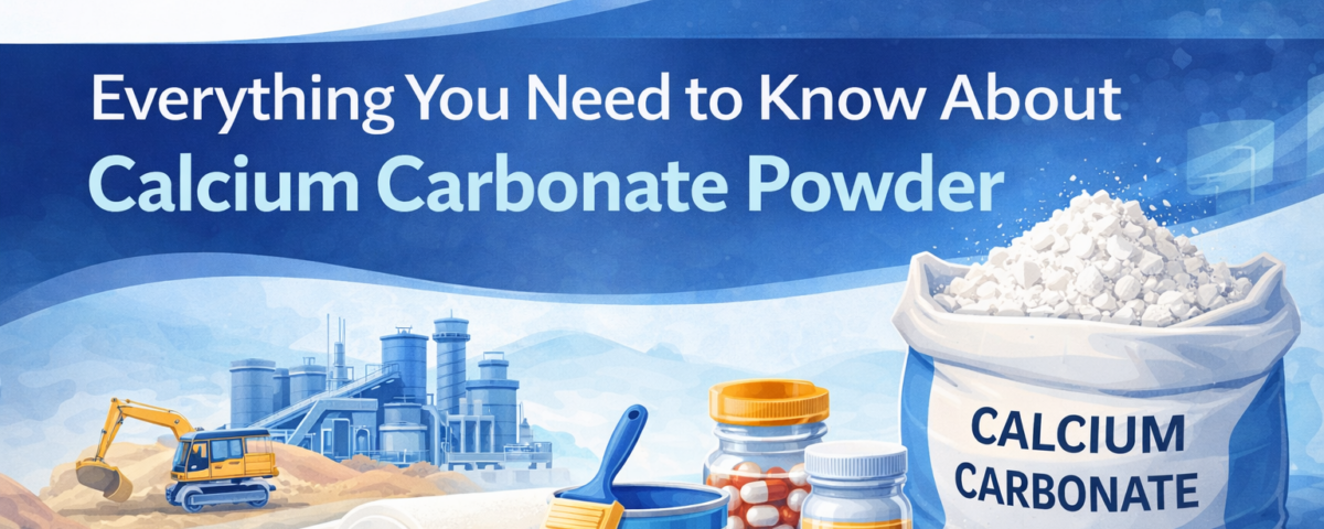 Everything You Need to Know About Calcium Carbonate Powder